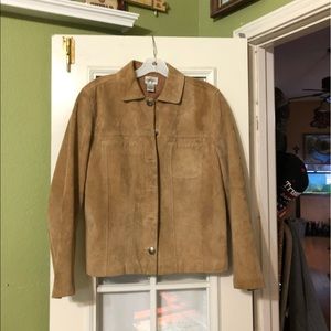 Chico’s suede jacket